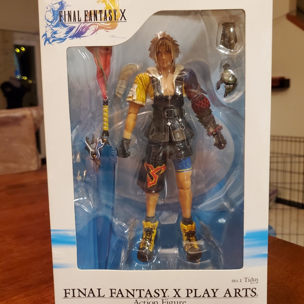 Final Fantasy X Tidus Play Arts Action Figure